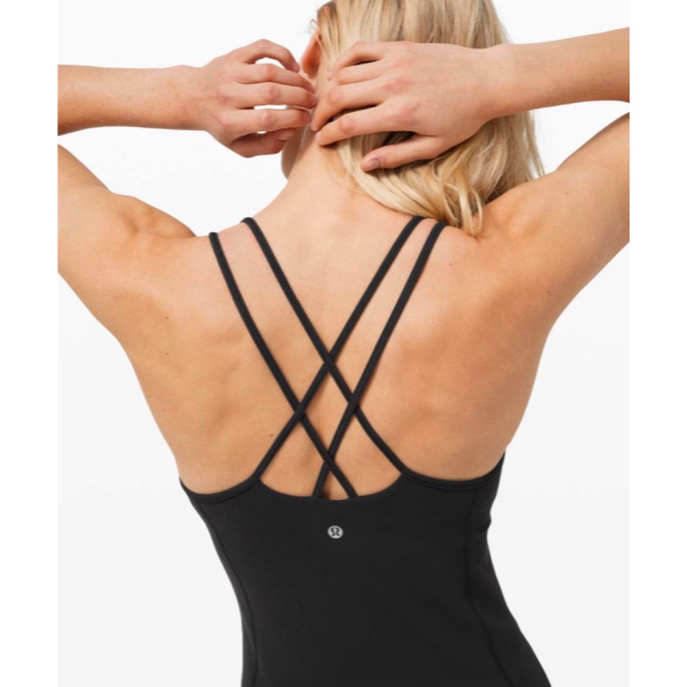 Lululemon Free To Be Tank *Nulu Black Size 8